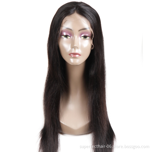 Factory Wholesale Price 150% Hair Density Wigs Straight Wave Body Wave 100% Virgin Remy Human Hair Lace Front Wig